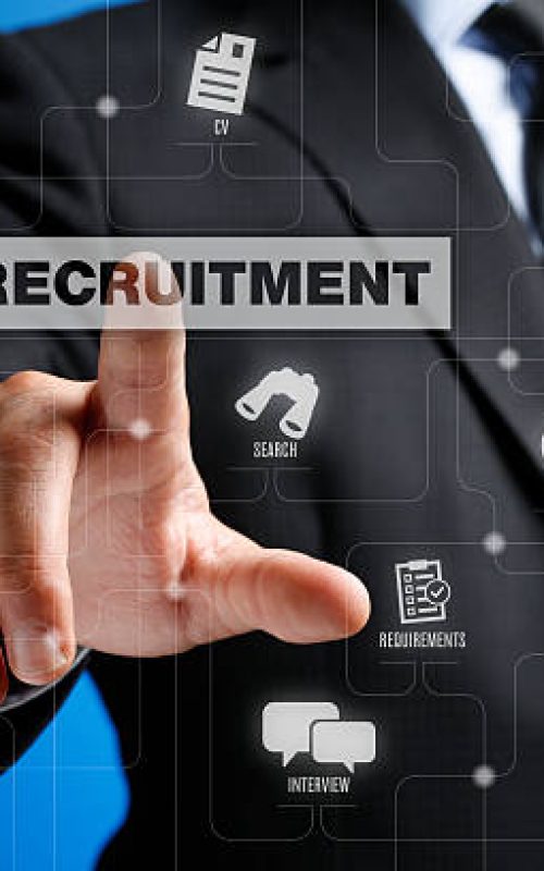 Recruitment Concept on Interface Touch Screen